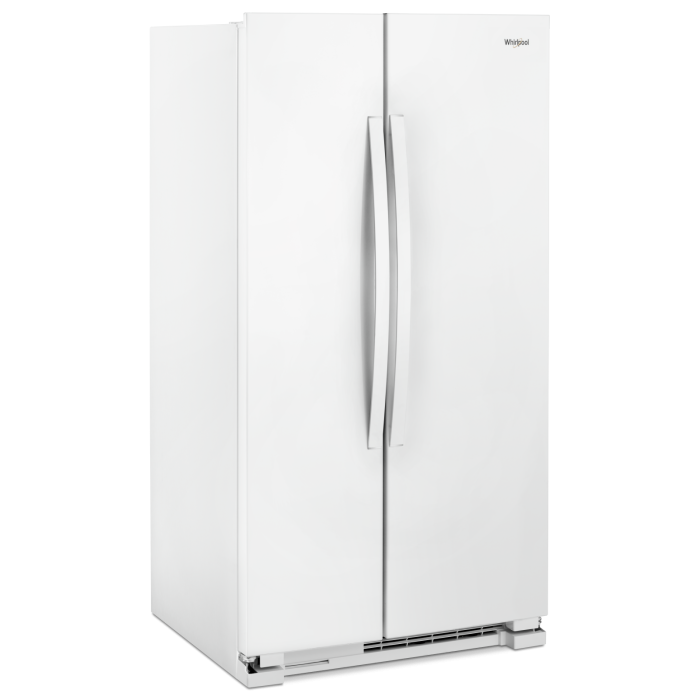Refrigerator Whirlpool WRS312SNHW White  Capacity 21.55 cubic feet Side by Side   width 33 inches