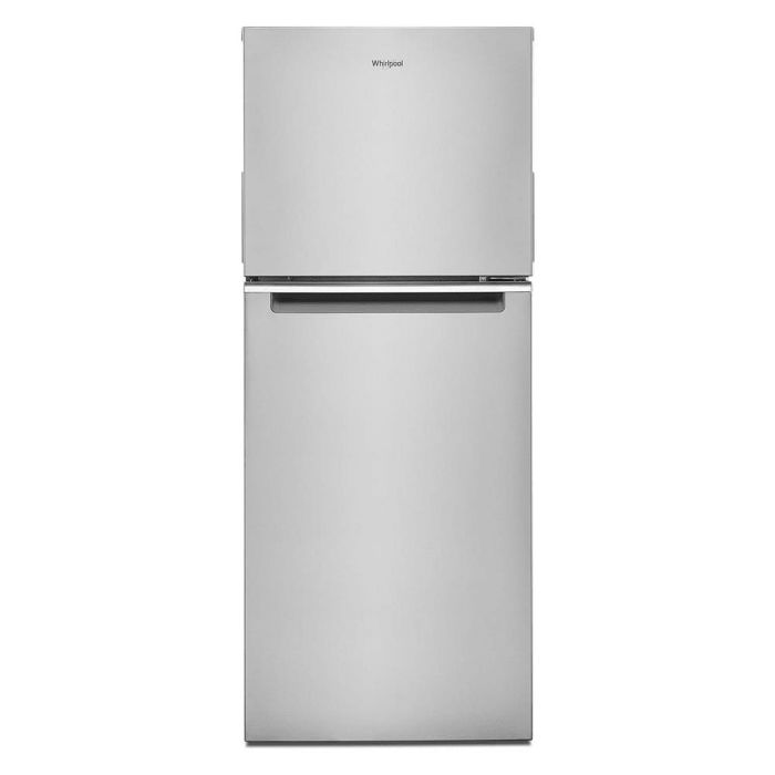 Refrigerator Whirlpool WRT112CZJZ Stainless  Capacity 11.6 cubic feet Top Freezer   width 24 inches