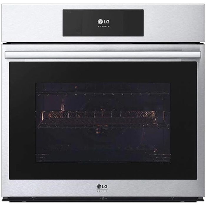 Four mural  LG WSES4728F Inox   Capacité  4.7 pieds cubes  2,500 watts Watts  Encastrable largeur 30 pouces