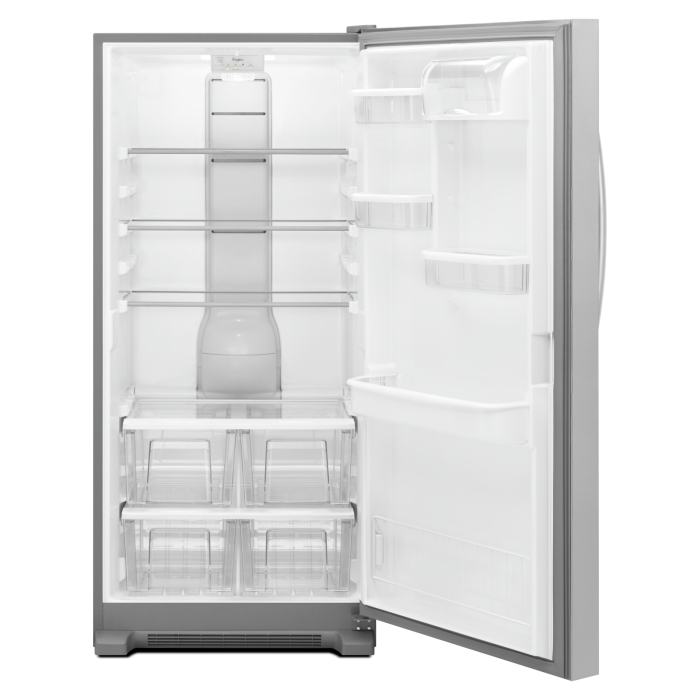 Refrigérateur Whirlpool WSR57R18DM Inox Sans congélateur largeur 31 pouces Capacité 17.7 pieds cubes