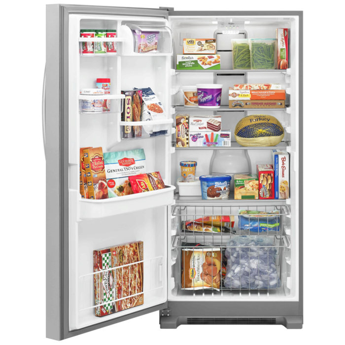 Freezer Whirlpool WSZ57L18DM  Monochromatic Stainless capacity 17.7  cubic feet Freestanding 31 inches