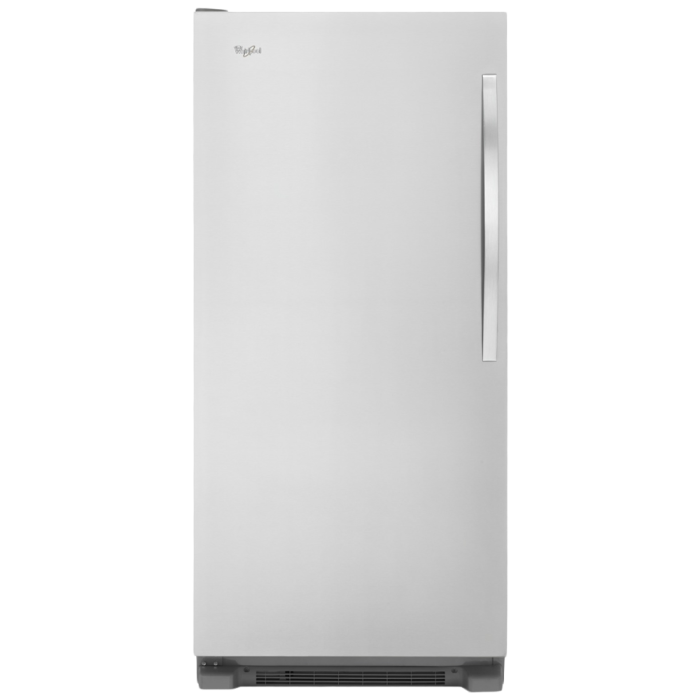 Congélateur Whirlpool WSZ57L18DM  Inox Monochromatique capacité 17.7  pieds cubes Autoportant 31 pouces