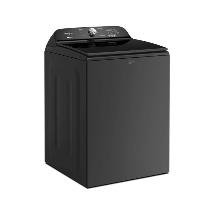 6 cu. ft. Top Load Washer  Whirlpool WTW6157PB   Capacity  6 cubic feet  10 cycles   Freestanding   Stainless Steel tub