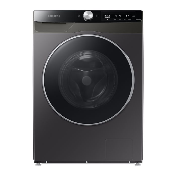 Laveuse Samsung Chargement frontal WW25B6900AX 2.5 pi. cu.   Capacité 2.5 pieds cubes  24 cycles   Superposable   cuve Acier Inoxydable