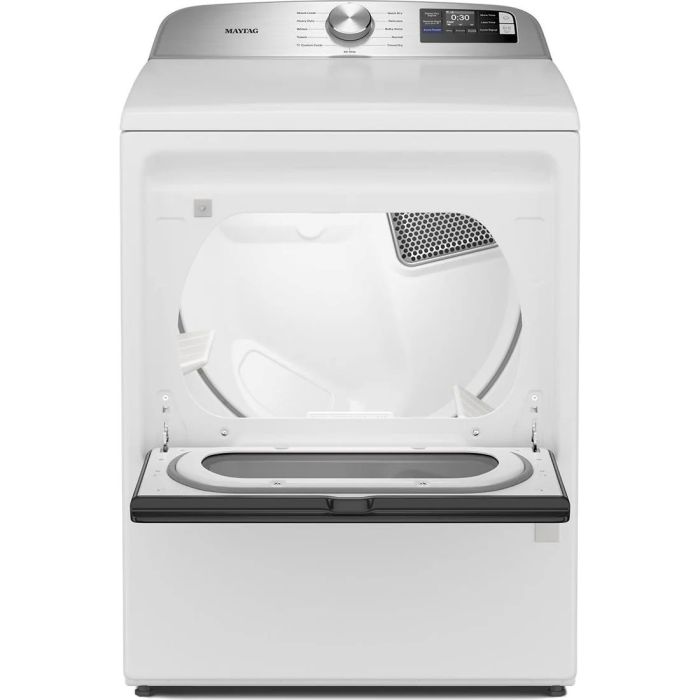 Sécheuse Maytag YMED6205RW 7.4 pi. cu.   Capacité  7.4 pieds cubes  Cycles 11   Autoportant   Système de séchage Ventilé