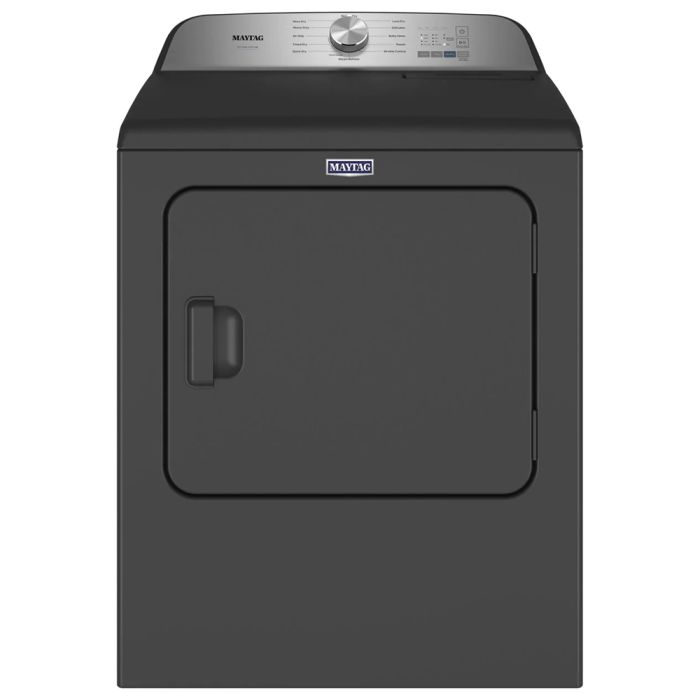 Dryer Maytag YMED6500MBK 7 cu. ft. in Black  Capacity 7 cubic feet Cycles 12   Freestanding  Drying system Ventilated