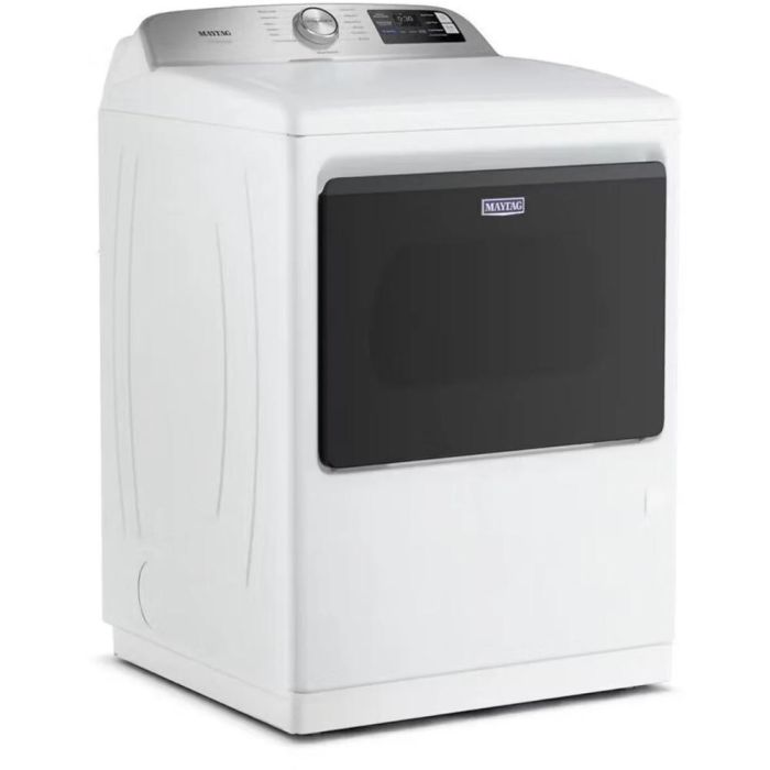 Dryer Maytag YMED7205RW 7.4 cu. ft. in White  Capacity 7.4 cubic feet Cycles 13   Freestanding  Drying system Ventilated/Steam