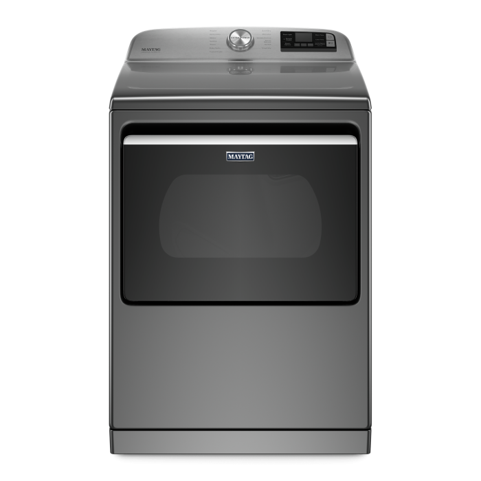 Sécheuse Maytag YMED7230HC 7.4 pi. cu.   Capacité  7.4 pieds cubes  Cycles 13   Autoportant   Système de séchage Ventilé