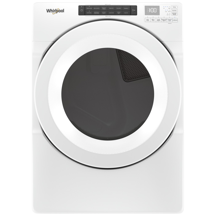 Sécheuse Whirlpool YWED560LHW 7.4 pi. cu.   Capacité  7.4 pieds cubes  Cycles 23   Autoportant   Système de séchage Ventilé