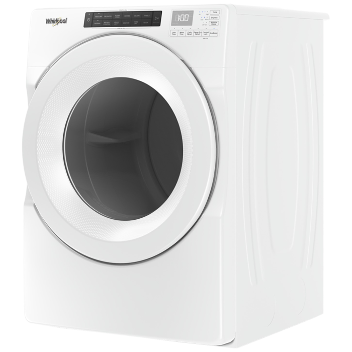 Sécheuse Whirlpool YWED5620HW 7.4 pi. cu.   Capacité  7.4 pieds cubes  Cycles 26   Autoportant   Système de séchage Ventilé