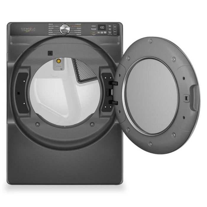 Sécheuse Whirlpool YWED6720RU 7.4 pi. cu.   Capacité  7.4 pieds cubes  Cycles 12   Superposable   Système de séchage Ventilé