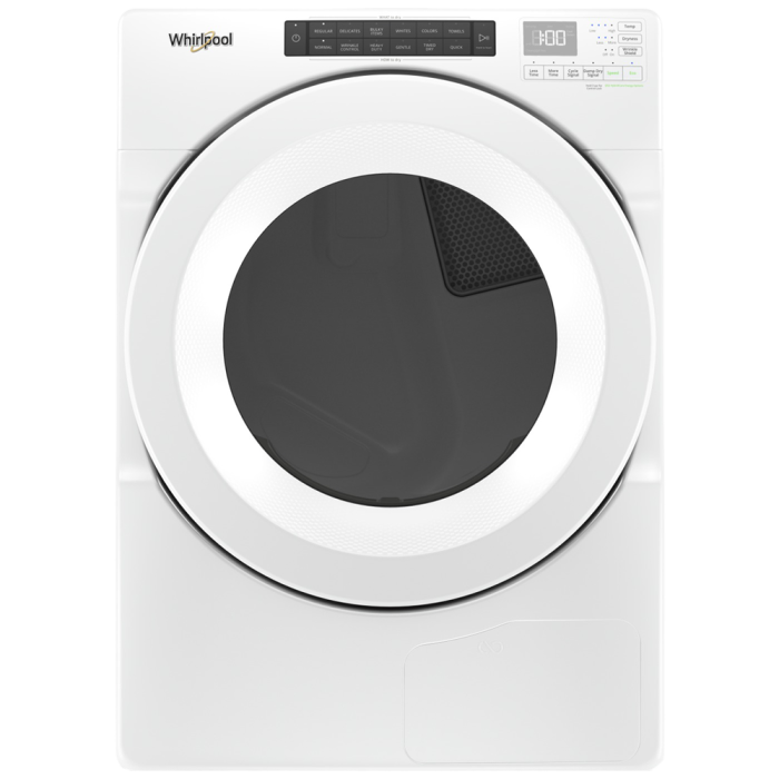 Sécheuse Whirlpool YWHD560CHW 7.4 pi. cu.   Capacité  7.4 pieds cubes  Cycles 36   Autoportant   Système de séchage Pompe à chaleur