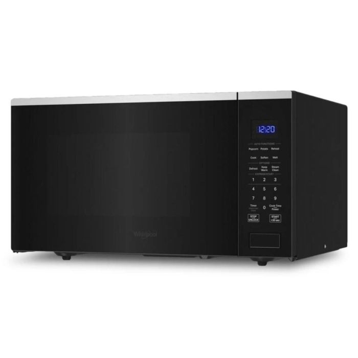 Micro-onde 1100 W 1.6 pi. cu. Whirlpool YWMCS7022SS  Inox Capacité 1.6 pied cubic  puissance 1100 watt  Sur comptoir