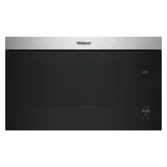 Micro-onde à hotte intégrée 1000 W 1.1 pi. cu. Whirlpool YWMMF5930PZ  Inox Noir Capacité 1.1 pied cubic  puissance 1000 watt  Encastrable