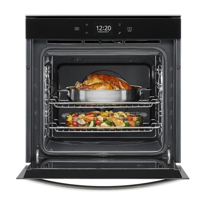 Four mural  Whirlpool YWOS52ES4MZ Inox    1,150 Watts  Encastrable largeur 24 pouces