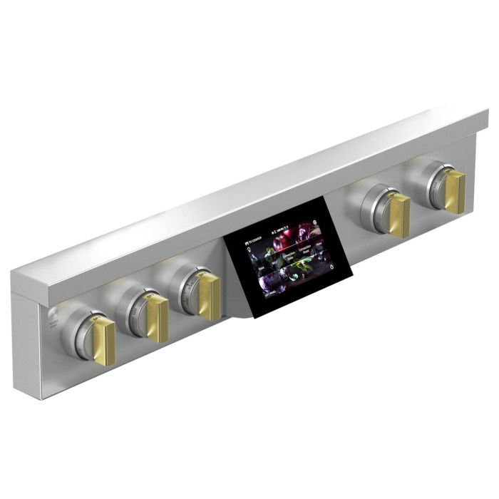 36 In. Gas Range Monogram ZDP364NDTSS  Stainless  4 Burners     Capacity 5.75 cubic feet   Width 36 inches