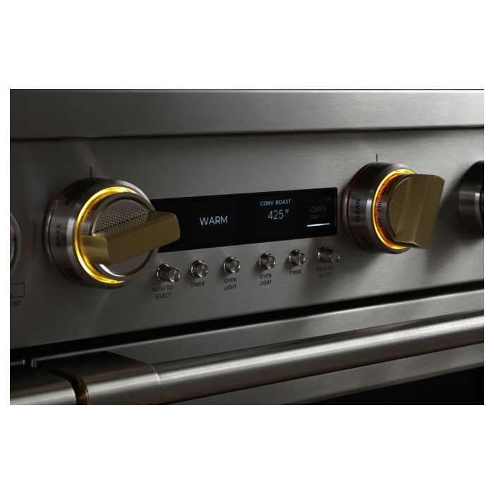 48 In. Gas Range Monogram ZGP486NDTSS  Stainless  6 Burners       Width 48 inches