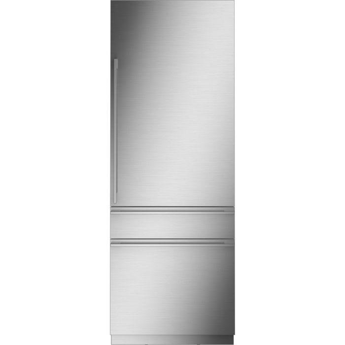 Refrigérateur Monogram ZIC303NPPII Panneau Requis Congélateur en bas / tiroir largeur 30 pouces Capacité 14.5 pieds cubes