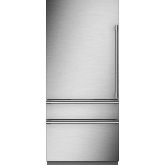 Refrigérateur Monogram ZIC363IPVLH Panneau Requis Congélateur en bas / tiroir largeur 36 pouces Capacité 20.2 pieds cubes