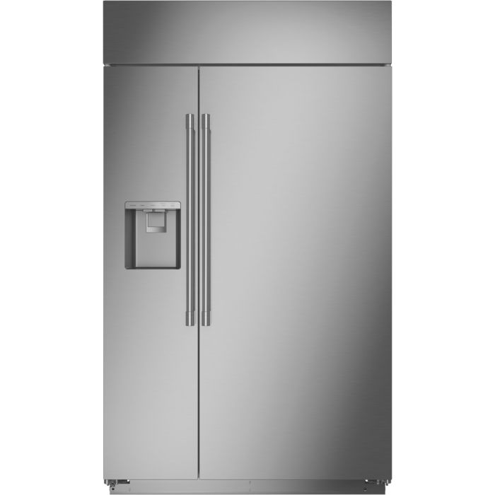 Refrigerator Monogram ZISS480DNSS Stainless  Capacity 28.6 cubic feet Side by Side   width 48 inches
