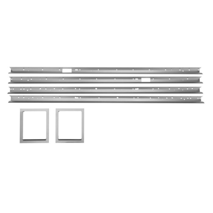 Kit d'encastrement affleurant pour réfrigérateur Monogram ZKFN en Inox présenté par Corbeil Electroménager