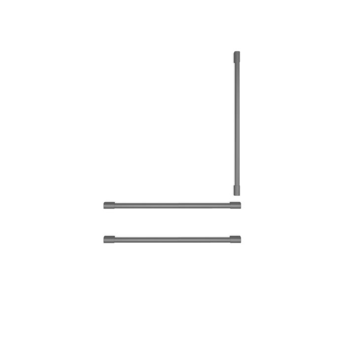 Refrigerator Handle Kit Monogram ZKGC3H3PNSS in Grey showcased by Corbeil Appliances