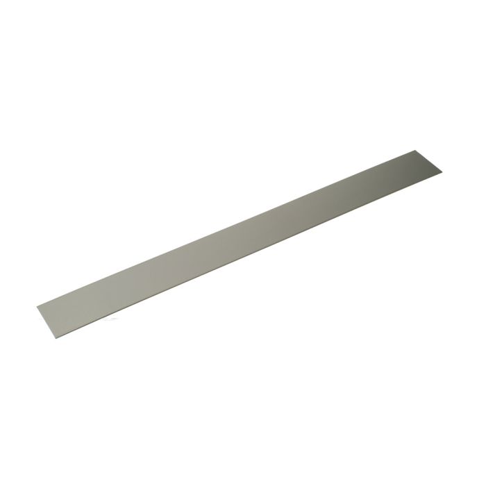 Refrigerator Toe Kick Panel Monogram ZKK42P in Stainless showcased by Corbeil Appliances