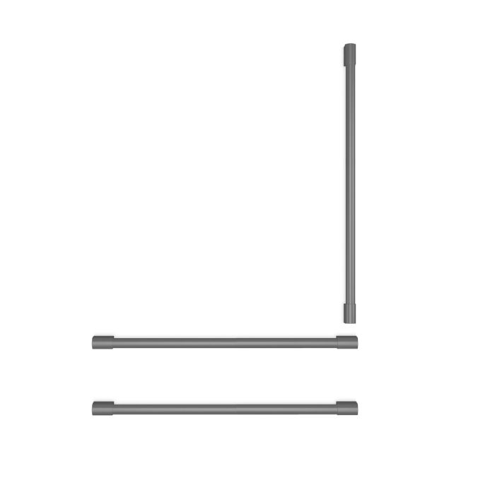 Kit de poignée pour réfrigérateur Monogram ZKSB3H3PVSS en Inox présenté par Corbeil Electroménager
