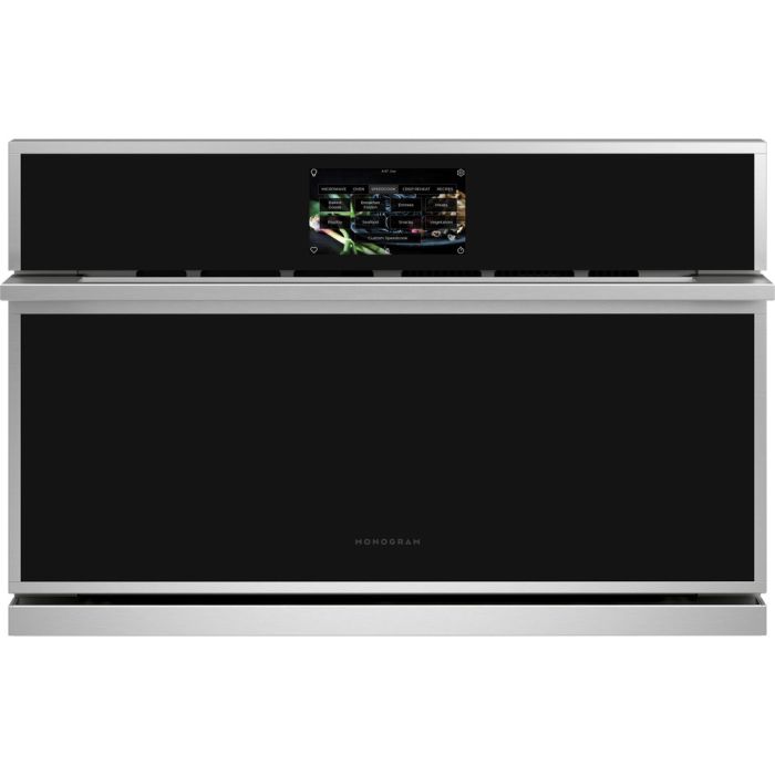 Four mural  Monogram ZSB9231VSS Inox   Capacité  1.7 pieds cubes  6500 Watts  Encastrable largeur 30 pouces