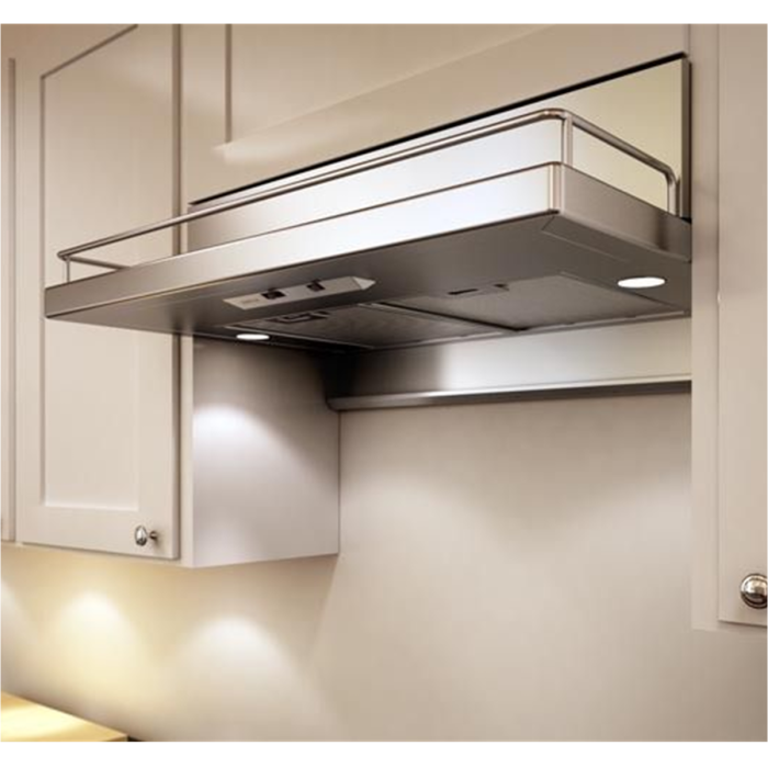 36 In. Under Cabinet Hood  400 Cubic feet per minute Zephyr ZTE-E36AS Stainless   400 cubic feet per minute