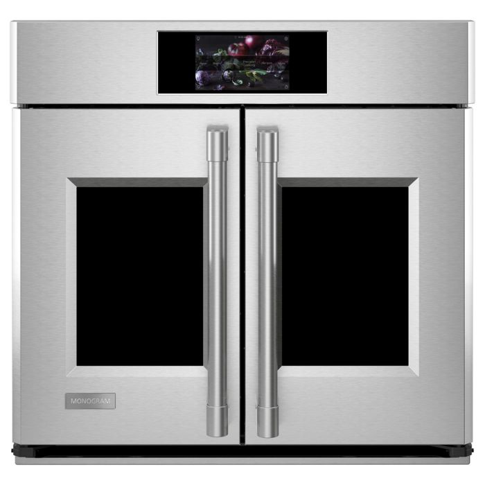 Wall oven  Monogram ZTSX1FPSNSS Stainless   Capacity  5 cubic feet   Built-in Width 30 inches