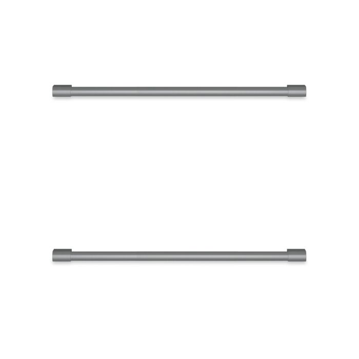 Refrigerator Handle Kit Monogram ZXGD2H2PPSS in Silver showcased by Corbeil Appliances