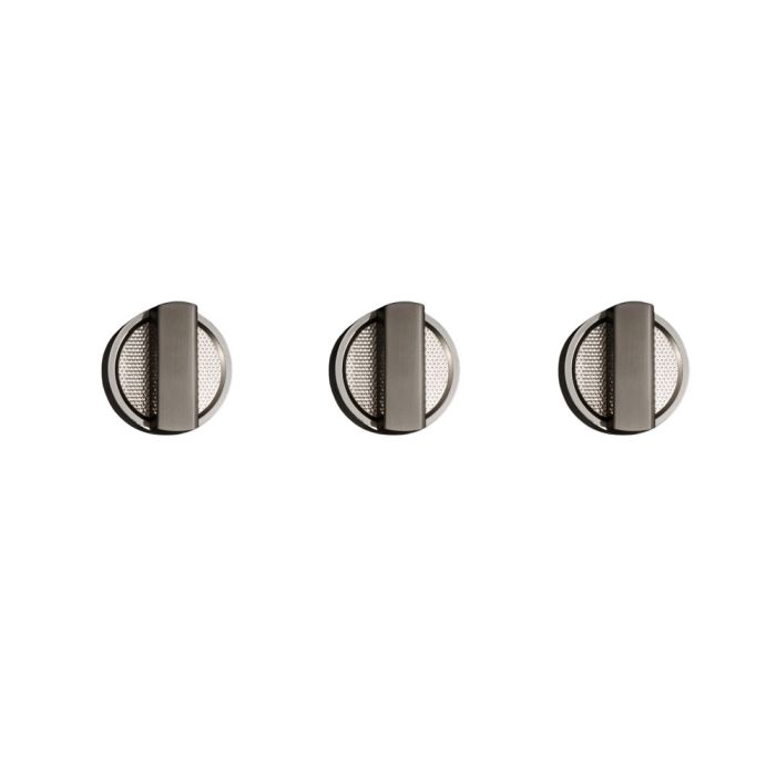 Kit de boutons de réglage Monogram ZXPR48KKTT1 en Titane présenté par Corbeil Electroménager