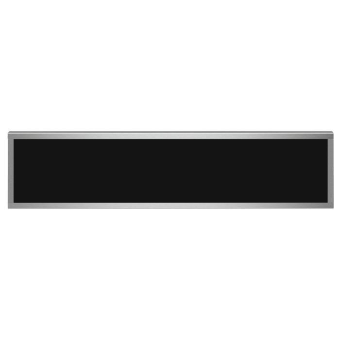 Wall Oven Storage Drawer Monogram ZXS900SSNSS in Stainless showcased by Corbeil Appliances
