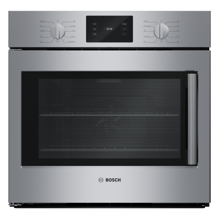 Four mural  Bosch HBL5455LUC Inox   Capacité  4.6 pieds cubes  2400 W Watts  Encastrable largeur 29 pouces