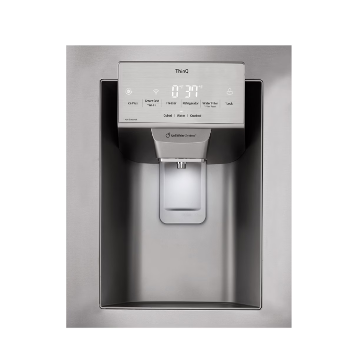Refrigérateur LG LHFS28XBS Inox Portes françaises largeur 36 pouces Capacité 28 pieds cubes