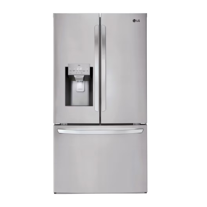 Refrigerator LG LHFS28XBS Stainless  Capacity 28 cubic feet French Door   width 36 inches