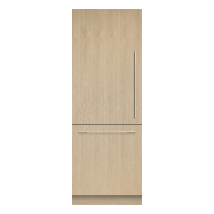 Refrigérateur Fisher & Paykel RS3084WLUK1 Panneau Requis Congélateur en bas / tiroir largeur 30 pouces Capacité 15.87 pieds cubes