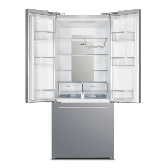 Refrigérateur Marathon MFF180SSFD-1 Inox Portes françaises largeur 30 pouces Capacité 18 pieds cubes