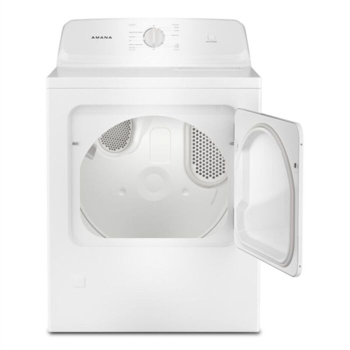 Dryer Amana AGD4600TW 6.7 cu. ft. in White  Capacity 6.7 cubic feet Cycles 9   Freestanding  Drying system Ventilated