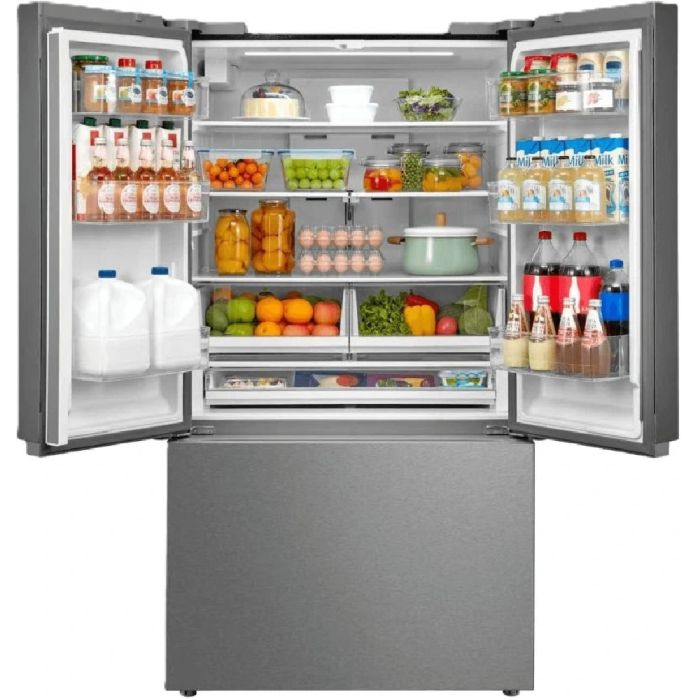 Refrigérateur AVIVA ARBM265FDSE Inox Portes françaises largeur 36 pouces Capacité 26.5 pieds cubes