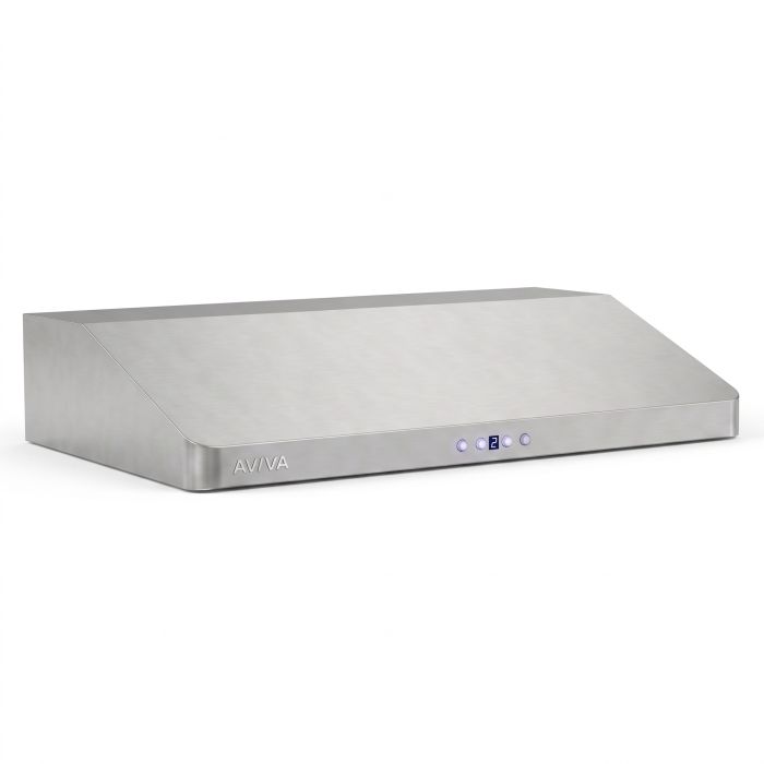 Hotte Sous armoires 30 Po. 600 Pieds cubes par minute AVIVA AVA-306RS2 Inox Installation Intégrée sous armoire  600 pieds cubes par minute