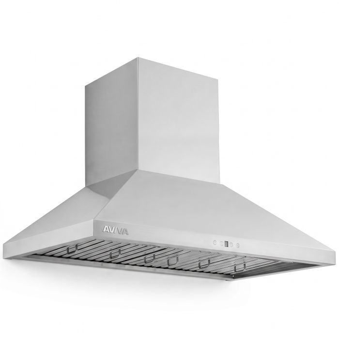 Chimney Hood  860 Cubic feet per minute AVIVA AVO-308CS3 Stainless  Wall-mounted  860 cubic feet per minute