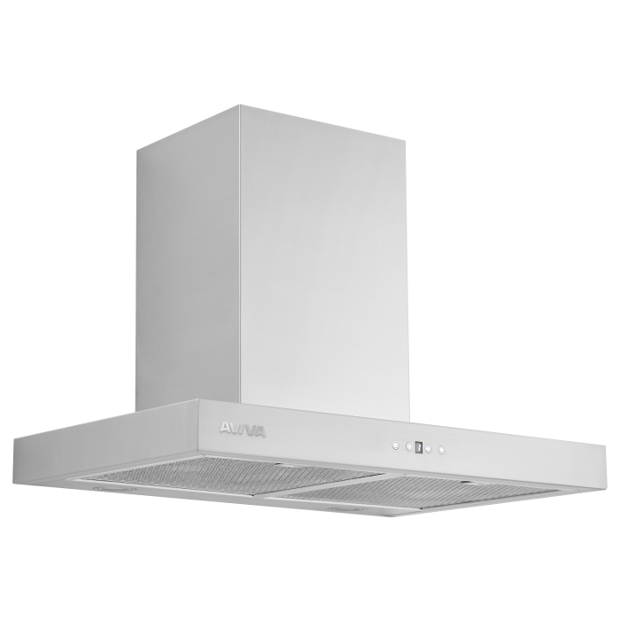 30 In. Chimney Hood  860 Cubic feet per minute AVIVA AVW-308CS2 Stainless  Wall-mounted  860 cubic feet per minute
