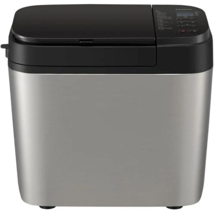 Bread Maker with Gluten-Free Menu Panasonic SDR2550S  in Stainless showcased by Corbeil Appliances