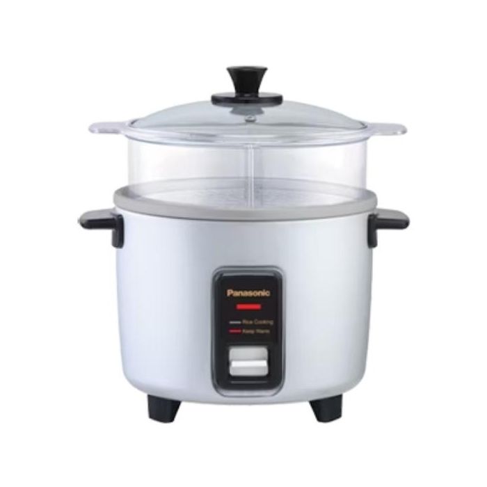 Cuiseur à riz Panasonic SRW10FGE en Argent présenté par Corbeil Electroménager