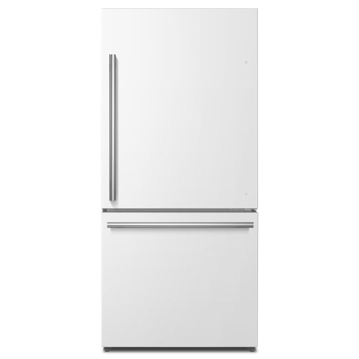 Refrigerator Ellipse ERBM170W White  Capacity 17 cubic feet Bottom Freezer / Drawer   width 32 inches