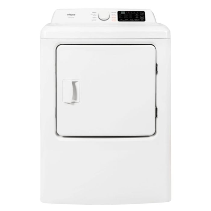 Dryer Ellipse ED700W 7 cu. ft. in White  Capacity 7 cubic feet Cycles 10   Freestanding  Drying system Ventilated