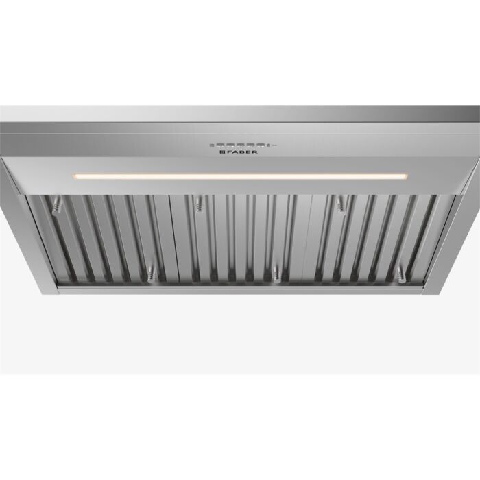 Hotte Sous armoires 36 Po. 600 Pieds cubes par minute Faber SOPR361SSV Inox Installation Intégrée sous armoire  600 pieds cubes par minute