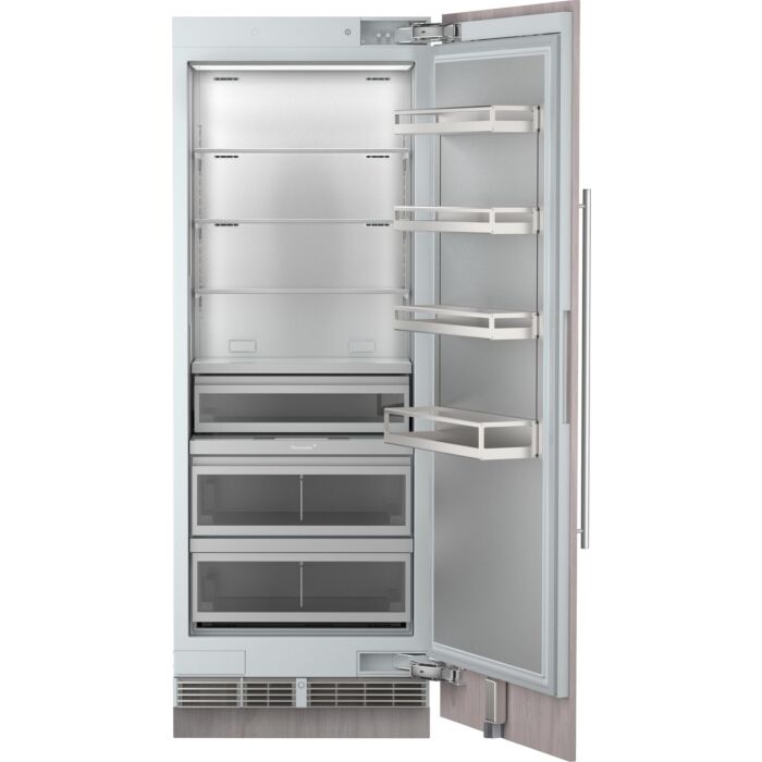 Refrigerator Thermador T30IR100SP Panel Ready  Capacity 17.9 cubic feet Freezerless   width 30 inches